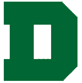 Dartmouth Big Green 1945-2006 Primary Logo iron on transfers for T-shirts